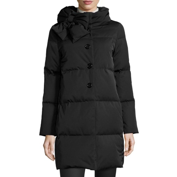 Kate Spade Bow Down Puffer Coat FLAW - Picture 12 of 13